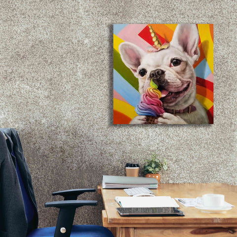 Image of 'Rainbow Party' by Lucia Heffernan, Canvas Wall Art,26x26