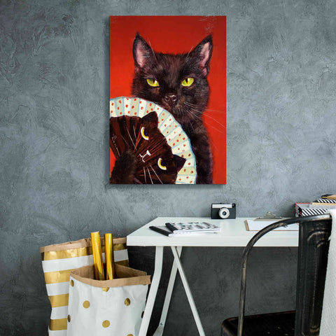 Image of 'Double Trouble' by Lucia Heffernan, Canvas Wall Art,18x26