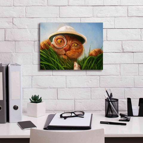 Image of 'Explorer' by Lucia Heffernan, Canvas Wall Art,16x12