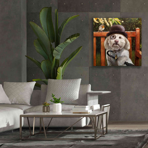 Image of 'Alfie' by Lucia Heffernan, Canvas Wall Art,37x37