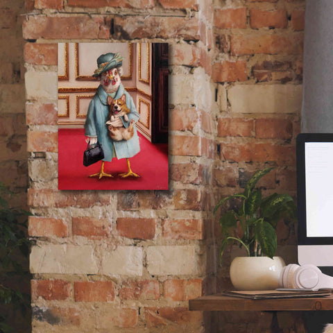 Image of 'Her Majesty' by Lucia Heffernan, Canvas Wall Art,12x16