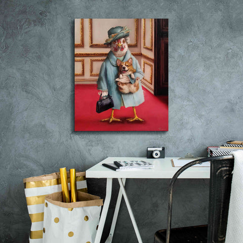 Image of 'Her Majesty' by Lucia Heffernan, Canvas Wall Art,20x24