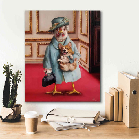 Image of 'Her Majesty' by Lucia Heffernan, Canvas Wall Art,20x24