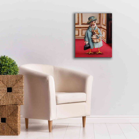 Image of 'Her Majesty' by Lucia Heffernan, Canvas Wall Art,20x24