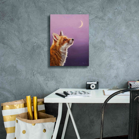 Image of 'Talking To The Moon' by Lucia Heffernan, Canvas Wall Art,12x16