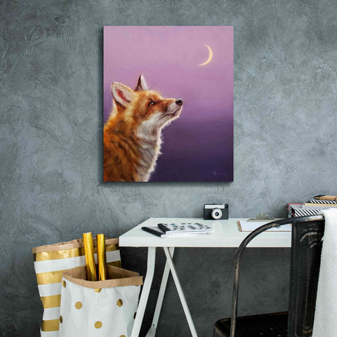 Image of 'Talking To The Moon' by Lucia Heffernan, Canvas Wall Art,20x24
