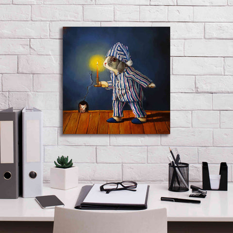 Image of 'The Night Before Xmas' by Lucia Heffernan, Canvas Wall Art,18x18