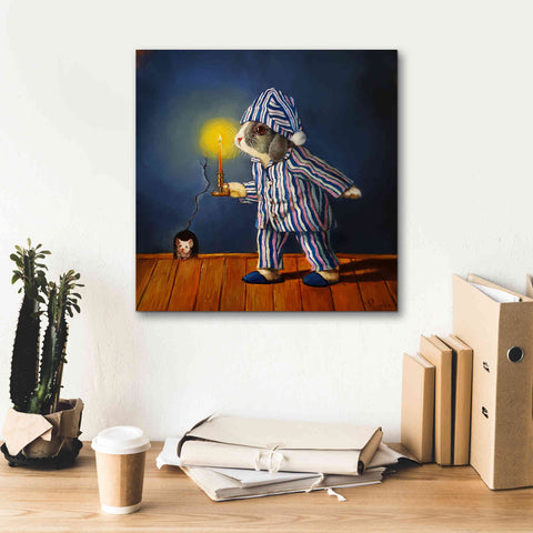 Image of 'The Night Before Xmas' by Lucia Heffernan, Canvas Wall Art,18x18