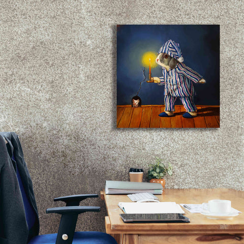 Image of 'The Night Before Xmas' by Lucia Heffernan, Canvas Wall Art,26x26