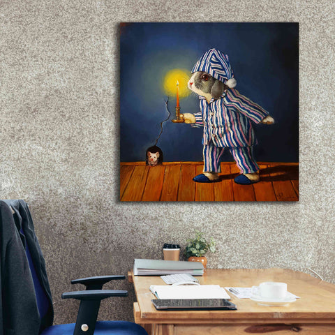 Image of 'The Night Before Xmas' by Lucia Heffernan, Canvas Wall Art,37x37