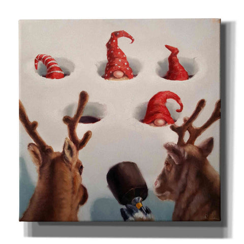 Image of 'Whack-An-Elf' by Lucia Heffernan, Canvas Wall Art