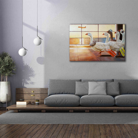 Image of 'First Class Migration' by Lucia Heffernan, Canvas Wall Art,60x40