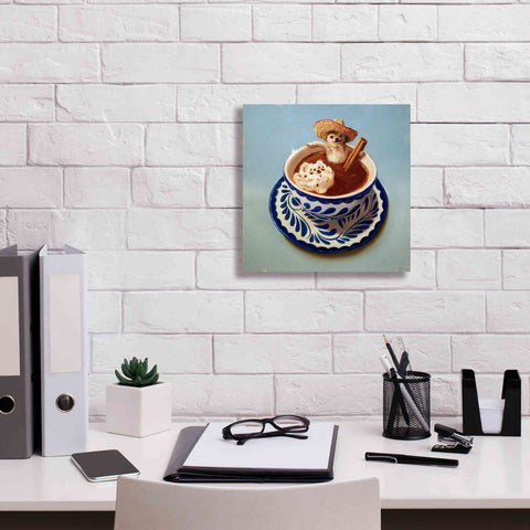 Image of 'Mexican Hot Chocolate' by Lucia Heffernan, Canvas Wall Art,12x12
