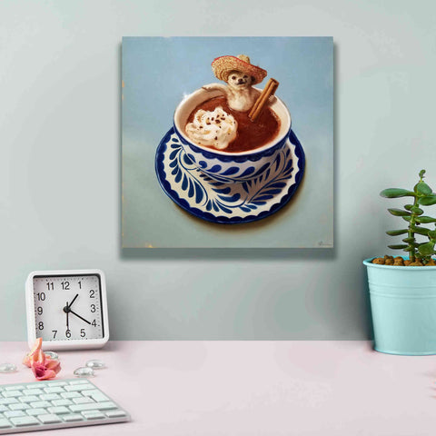 Image of 'Mexican Hot Chocolate' by Lucia Heffernan, Canvas Wall Art,12x12