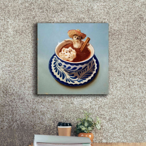 Image of 'Mexican Hot Chocolate' by Lucia Heffernan, Canvas Wall Art,18x18