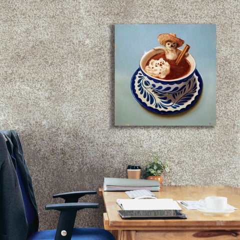 Image of 'Mexican Hot Chocolate' by Lucia Heffernan, Canvas Wall Art,26x26