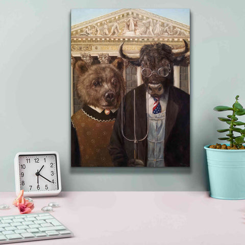 Image of 'Wallstreet Gothic 2' by Lucia Heffernan, Canvas Wall Art,12x16