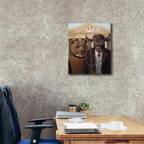 Image of 'Wallstreet Gothic 2' by Lucia Heffernan, Canvas Wall Art,20x24