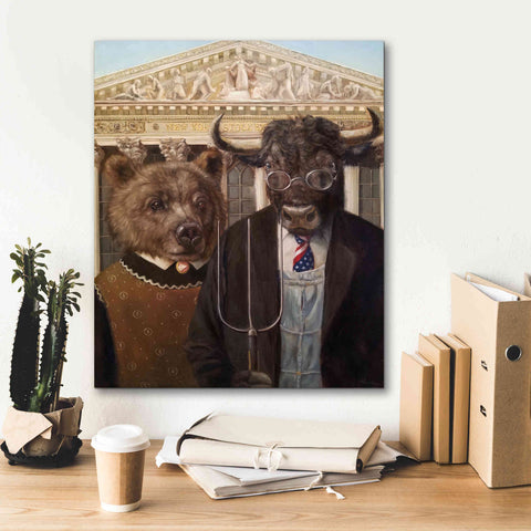 Image of 'Wallstreet Gothic 2' by Lucia Heffernan, Canvas Wall Art,20x24