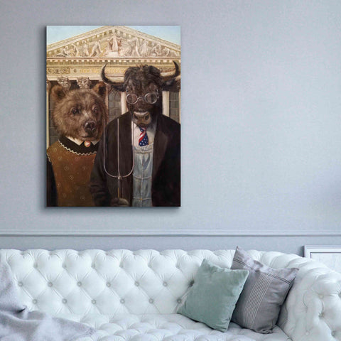 Image of 'Wallstreet Gothic 2' by Lucia Heffernan, Canvas Wall Art,40x54