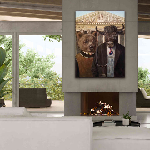 Image of 'Wallstreet Gothic 2' by Lucia Heffernan, Canvas Wall Art,40x54