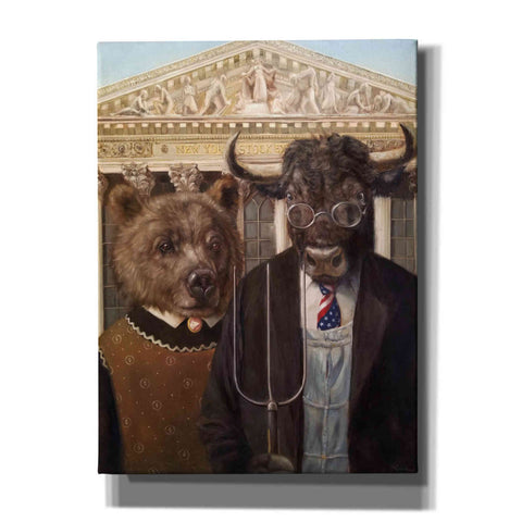 Image of 'Wallstreet Gothic 2' by Lucia Heffernan, Canvas Wall Art