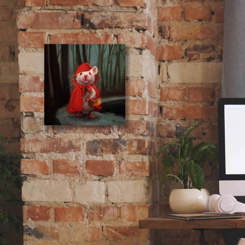 Image of 'Little Red' by Lucia Heffernan, Canvas Wall Art,12x12