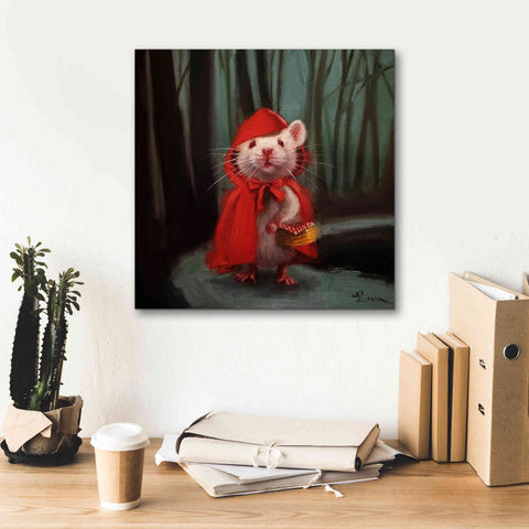 Image of 'Little Red' by Lucia Heffernan, Canvas Wall Art,18x18