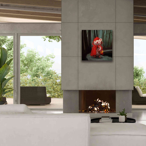 Image of 'Little Red' by Lucia Heffernan, Canvas Wall Art,26x26