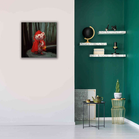Image of 'Little Red' by Lucia Heffernan, Canvas Wall Art,26x26