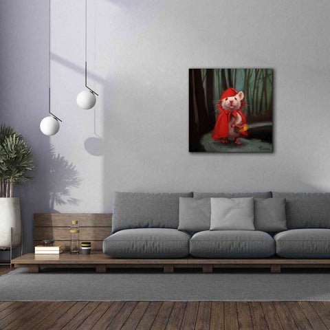 Image of 'Little Red' by Lucia Heffernan, Canvas Wall Art,37x37