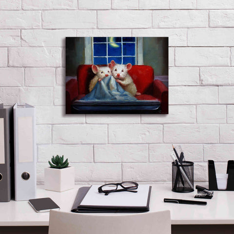 Image of 'Horror Movie' by Lucia Heffernan, Canvas Wall Art,16x12