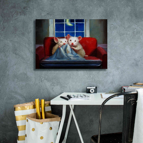 Image of 'Horror Movie' by Lucia Heffernan, Canvas Wall Art,26x18