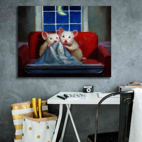 Image of 'Horror Movie' by Lucia Heffernan, Canvas Wall Art,34x26