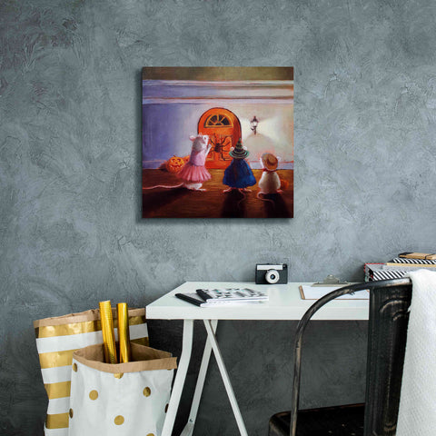 Image of 'After Hour Trick or Treat' by Lucia Heffernan, Canvas Wall Art,18x18