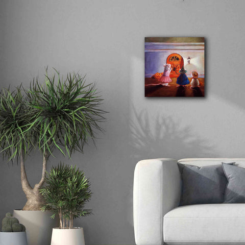 Image of 'After Hour Trick or Treat' by Lucia Heffernan, Canvas Wall Art,18x18