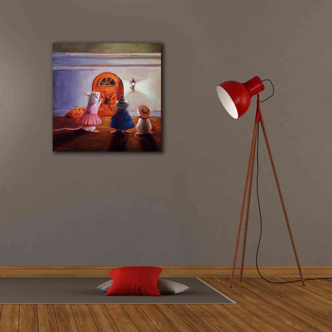 Image of 'After Hour Trick or Treat' by Lucia Heffernan, Canvas Wall Art,26x26