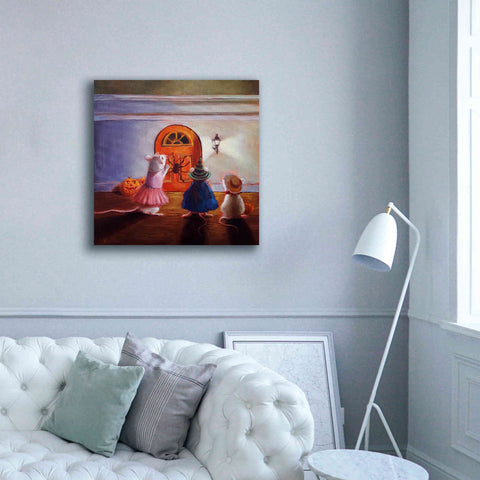 Image of 'After Hour Trick or Treat' by Lucia Heffernan, Canvas Wall Art,37x37