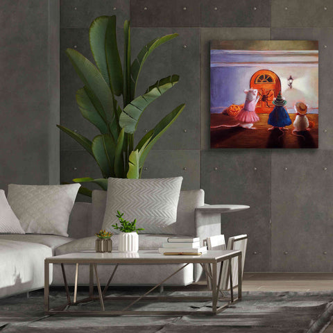 Image of 'After Hour Trick or Treat' by Lucia Heffernan, Canvas Wall Art,37x37