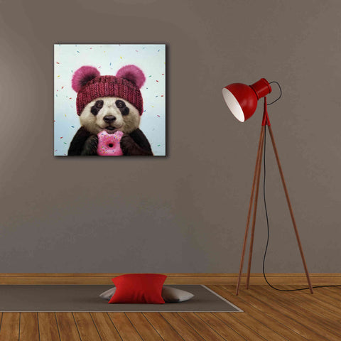 Image of 'First Bite' by Lucia Heffernan, Canvas Wall Art,26x26