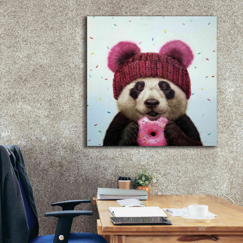 Image of 'First Bite' by Lucia Heffernan, Canvas Wall Art,37x37