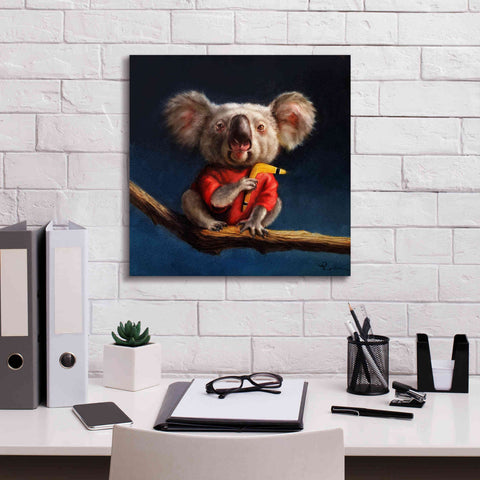 Image of 'Outback Fun' by Lucia Heffernan, Canvas Wall Art,18x18