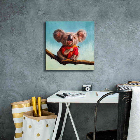 Image of 'Outback Fun II' by Lucia Heffernan, Canvas Wall Art,18x18