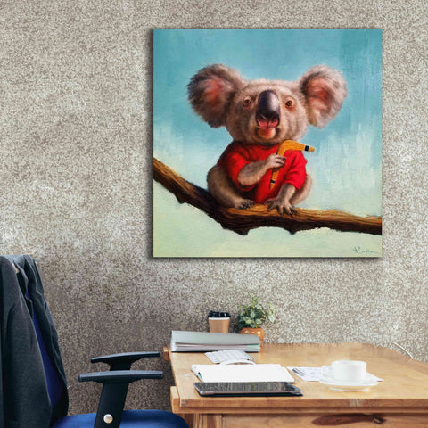 Image of 'Outback Fun II' by Lucia Heffernan, Canvas Wall Art,37x37