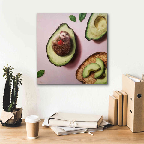 Image of 'Avocado Toast' by Lucia Heffernan, Canvas Wall Art,18x18