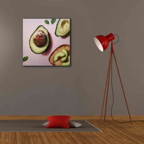 Image of 'Avocado Toast' by Lucia Heffernan, Canvas Wall Art,26x26