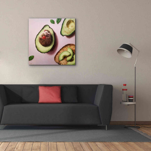 Image of 'Avocado Toast' by Lucia Heffernan, Canvas Wall Art,37x37