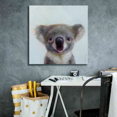Image of 'Lil Koala' by Lucia Heffernan, Canvas Wall Art,26x26