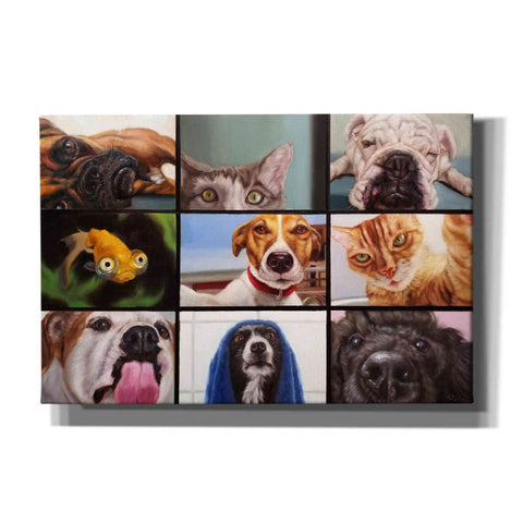 Image of 'Animal Zoom' by Lucia Heffernan, Canvas Wall Art
