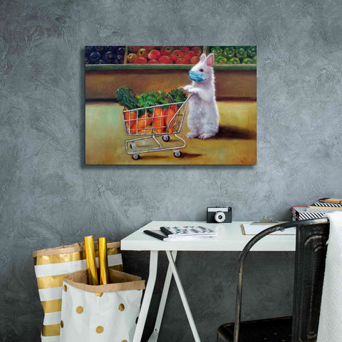 Image of 'Quarantine Shopping' by Lucia Heffernan, Canvas Wall Art,26x18